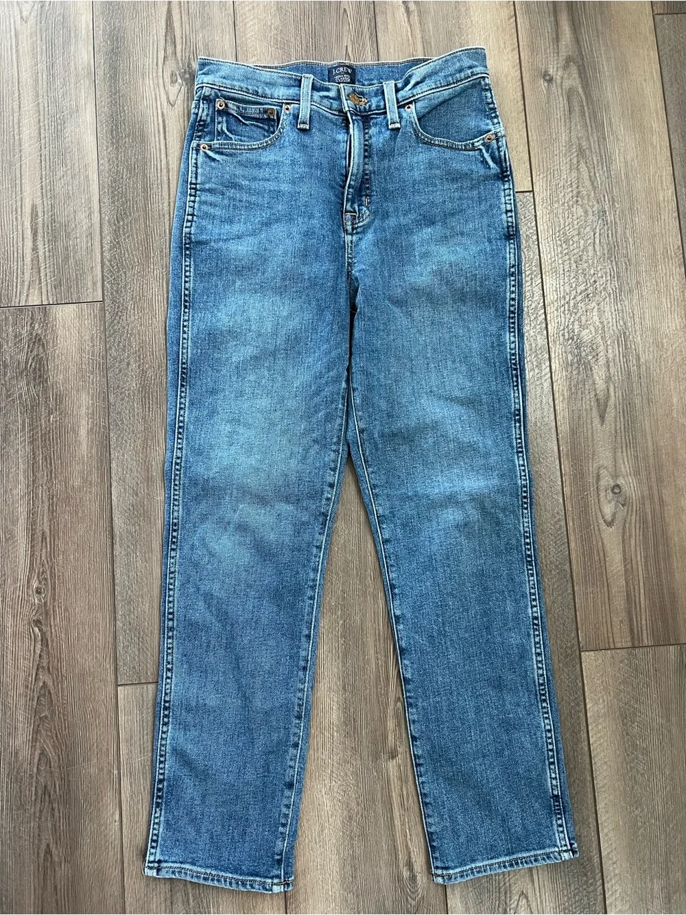 J. Crew High Rise Classic Vintage Blue Jeans Sz27